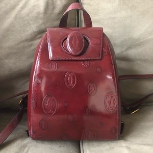 Authentic Cartier Happy Birthday Backpack/purse